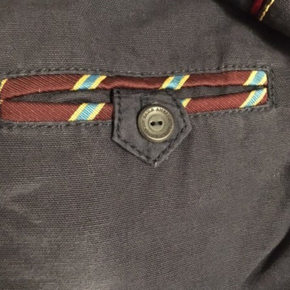 Y2K Vintage Navy Cropped Double Breasted Blazer Jacket - Picture 7 of 13